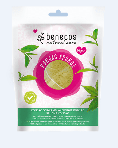 Benecos Natural Konjac Sponge Green Tea