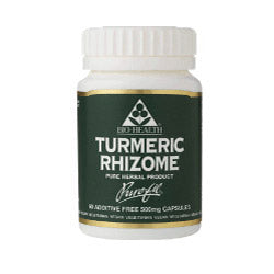 Bio Health Turmeric Rhizome 60 Capsules