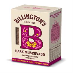 Billington's Dark Muscovado Sugar 500g - Pack of 2