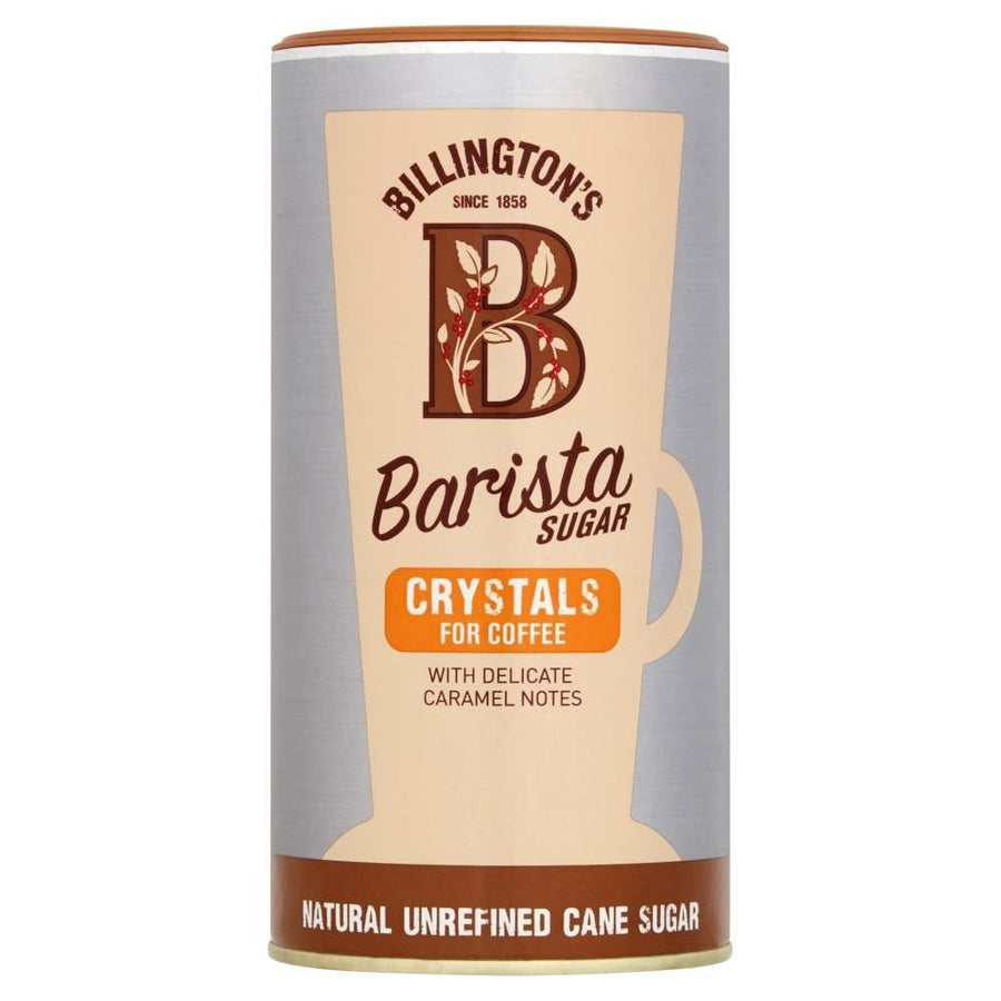 Billingtons Barista Sugar Cane Crystals For Coffee 400g - Pack of 2