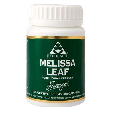 Bio Health Melissa Leaf 60 Capsules