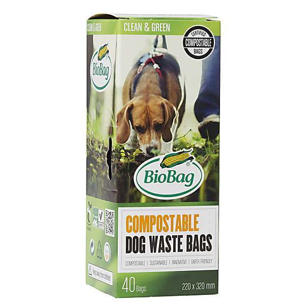 BioBag Compostable Dog Waste Bag - 40 Bags