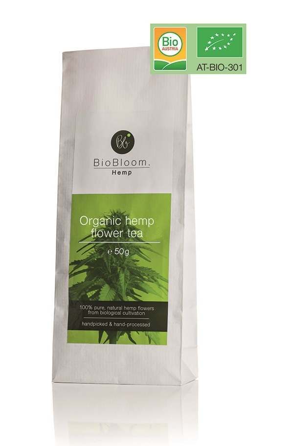 BioBloom Organic Hemp Flower Loose Tea 50g