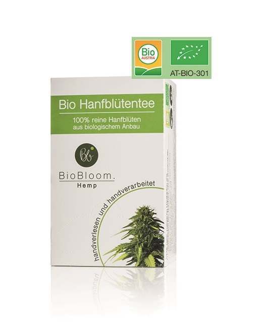 BioBloom Organic Hemp Flower Tea 20 Bags