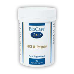 BioCare Betaine HCl & Pepsin 90 Capsules