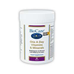 BioCare One A Day Vitamins & Minerals 60 Tablets