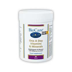 BioCare One A Day Vitamins & Minerals 90 Tablets
