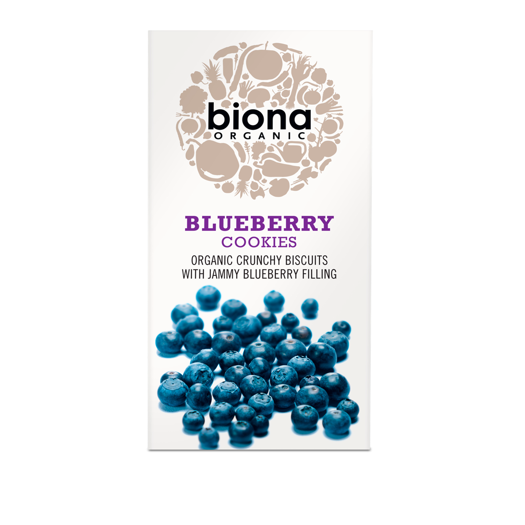 Biona Organic Blueberry Filled Cookies 175g