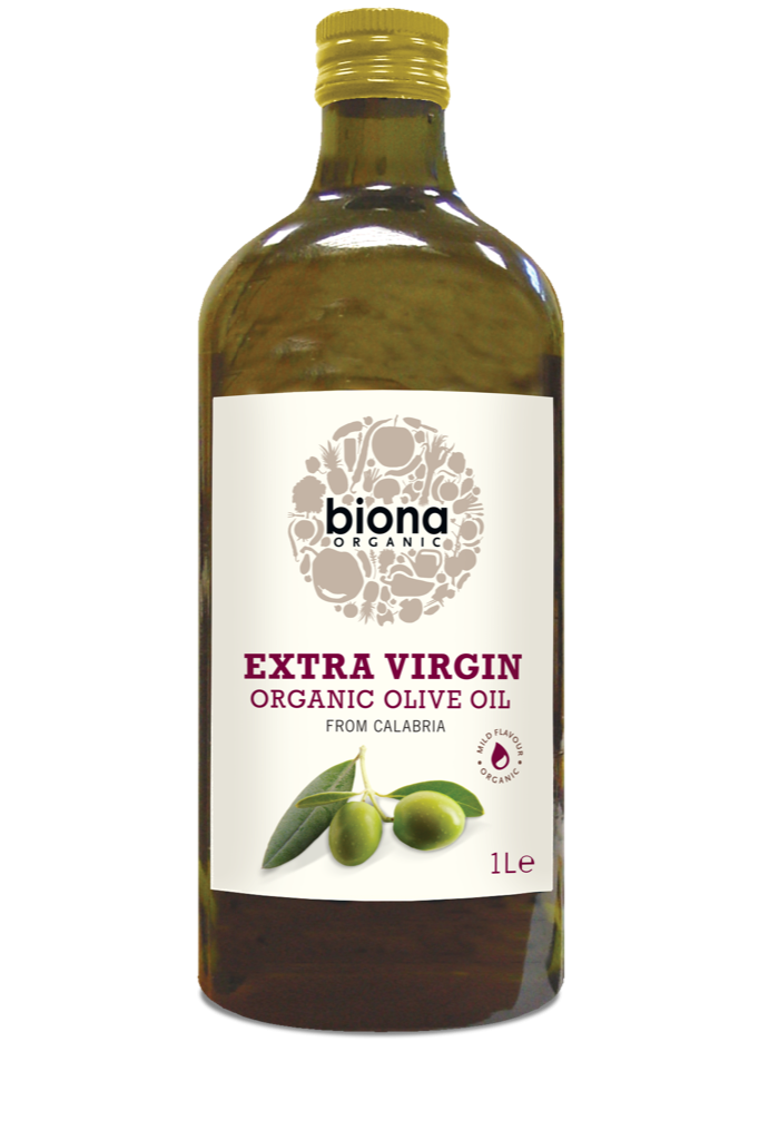 Biona Organic Calabria Extra Virgin Olive Oil 1 Litre