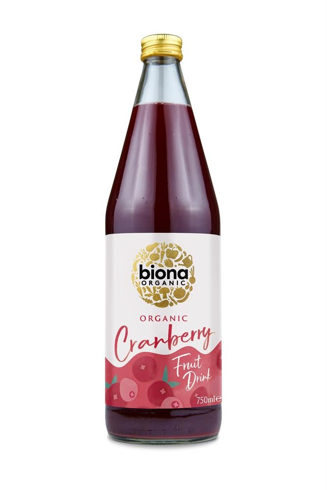 Biona Organic Cranberry Fruit Drink 750ml