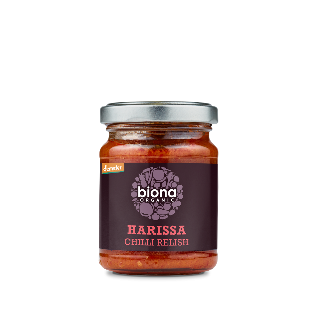 Biona Organic Harissa Chilli Relish 125ml