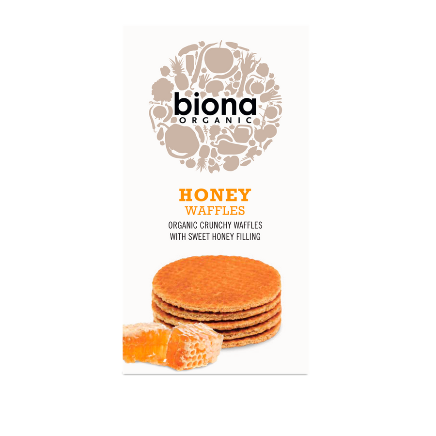 Biona Organic Honey Waffles 175g