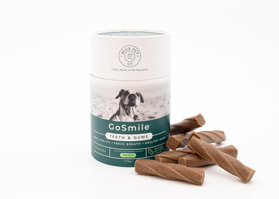Blue Pet Co GoSmile Peanut Butter Teeth & Gum Supplements - 14 Sticks