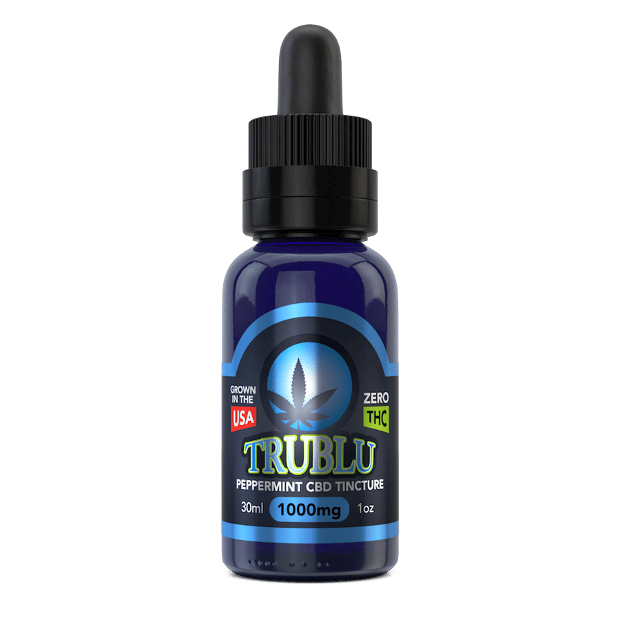 Blue Moon TruBlu Peppermint  â€“ CBD Tincture 1000mg 30ml