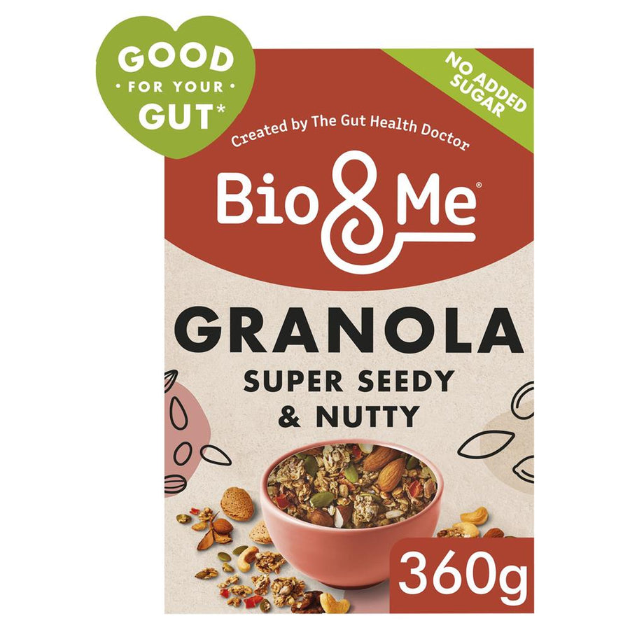 Bio & Me Super Seedy & Nutty Gut Loving Granola 360g
