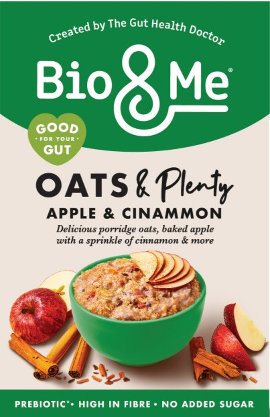 Bio & Me Apple & Cinnamon Gut Loving Porridge 450g