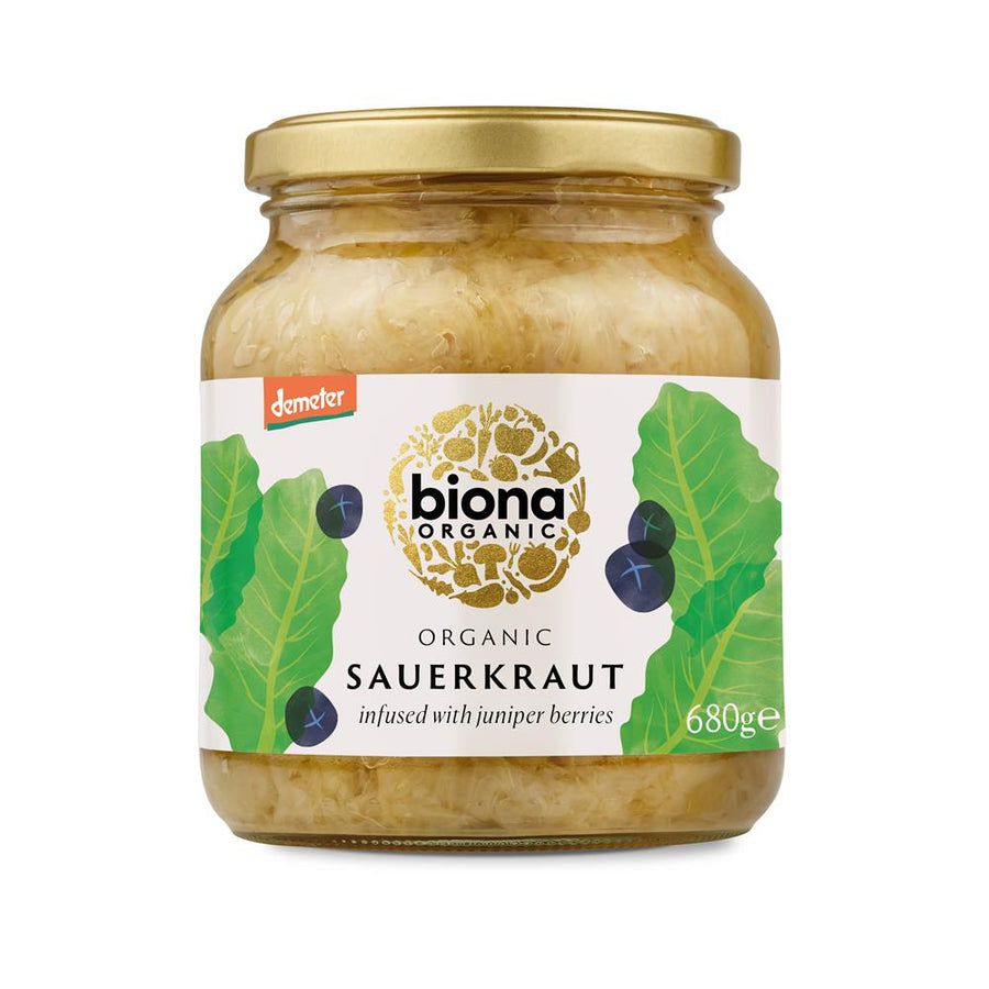 Biona Organic Sauerkraut Vegetables 680g