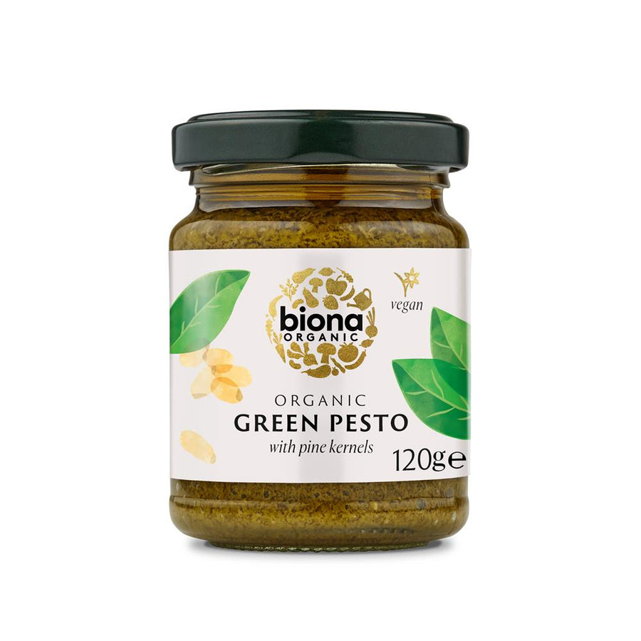 Biona Organic Green Pesto With Pine Kernels 120g