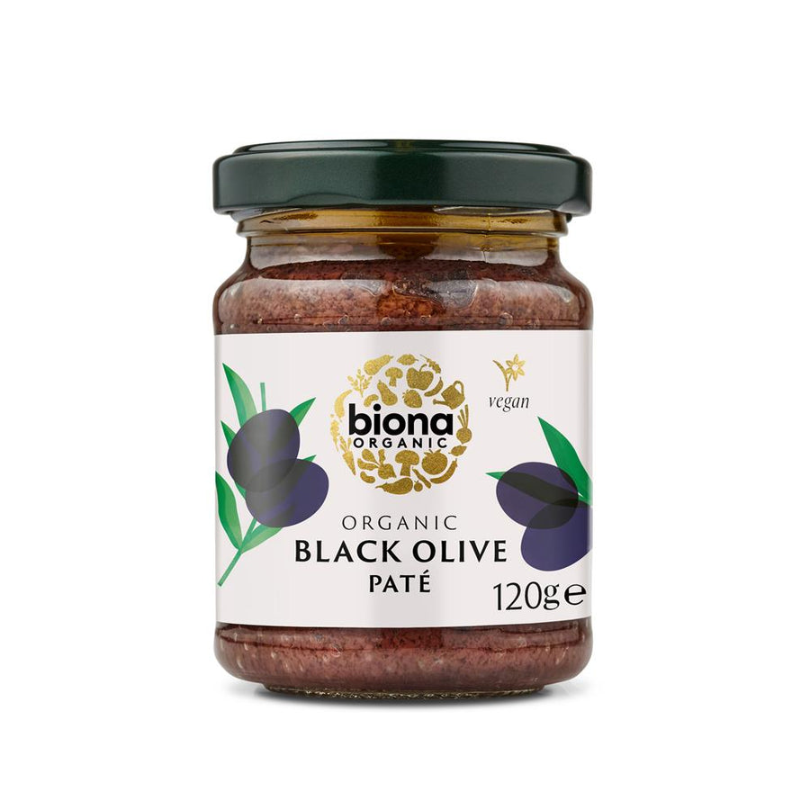 Biona Organic Black Olive Pate 120g