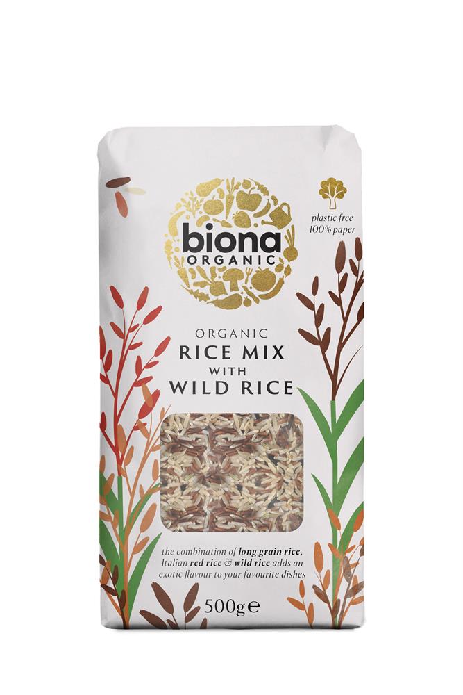 Biona Organic Wild Rice Mix 500g