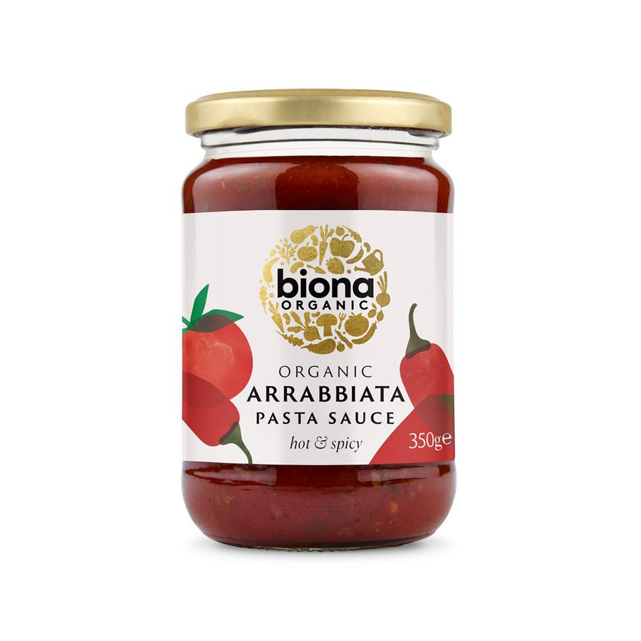 Biona Organic Hot & Spicy Arrabbiata Sauce 350g