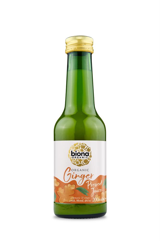 Biona Organic Pressed Ginger Juice 200ml
