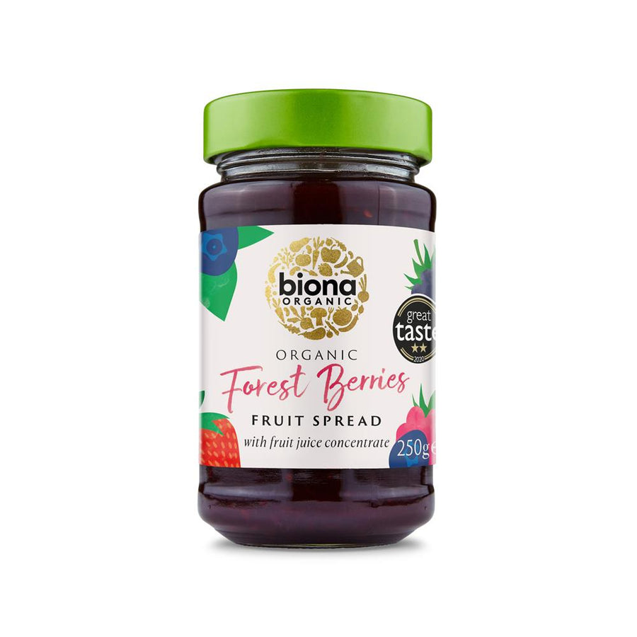 Biona Organic Forest Berries Fruit Spread 250g