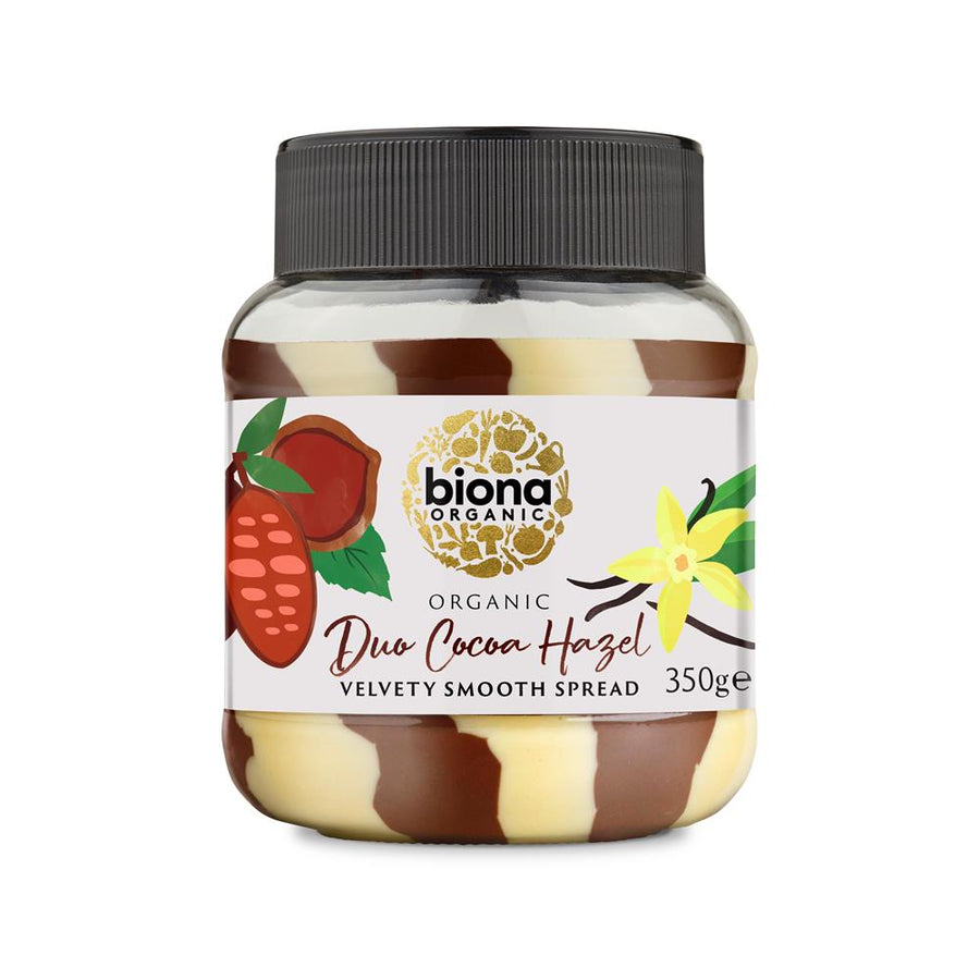 Biona Organic Duo Chocolate Hazelnut Spread 350g