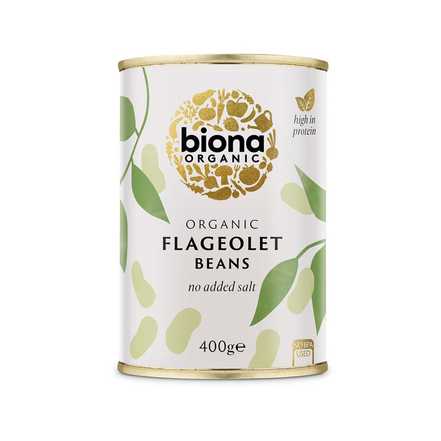 Biona Organic Flageolet Beans 400g