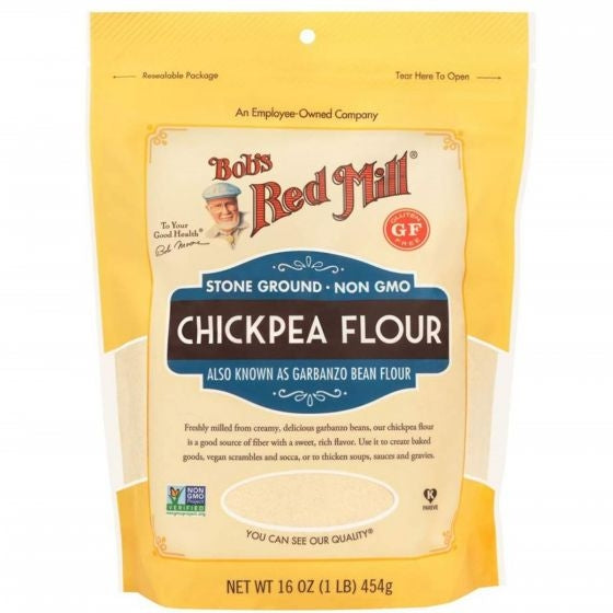 Bobs Red Mill Gluten Free Chickpea Garbanzo Flour 454g