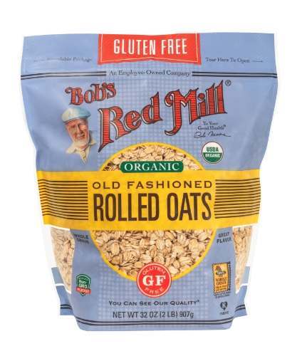 Bobs Red Mill Gluten Free Organic Old Fashioned Rolled Oats 907g