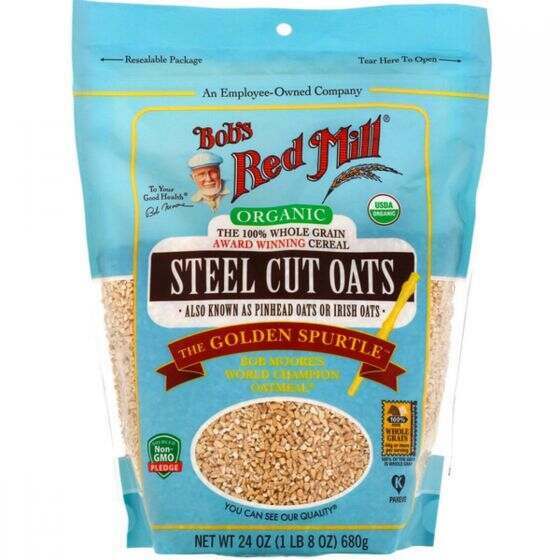 Bobs Red Mill Gluten Free Steel Cut Pinhead Oats 680g