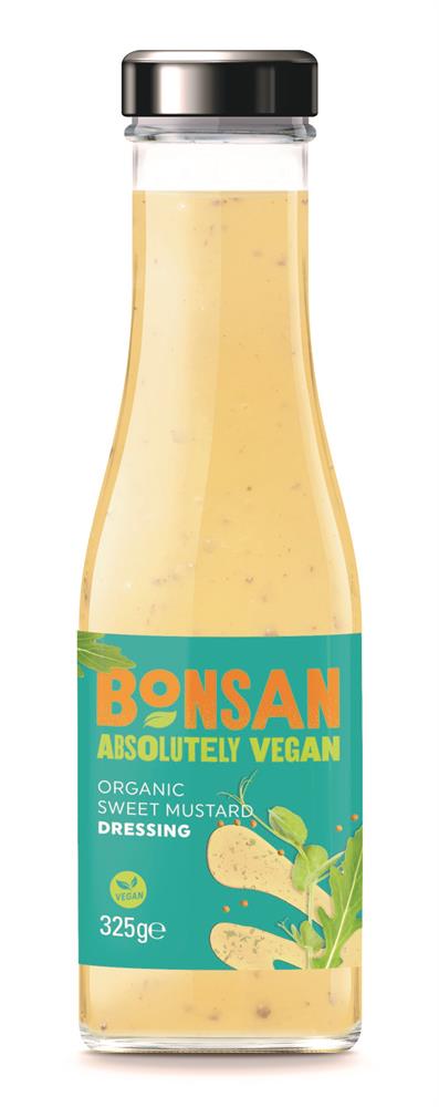 Bonsan Absolutely Vegan Organic Sweet Mustard Dressing 325ml