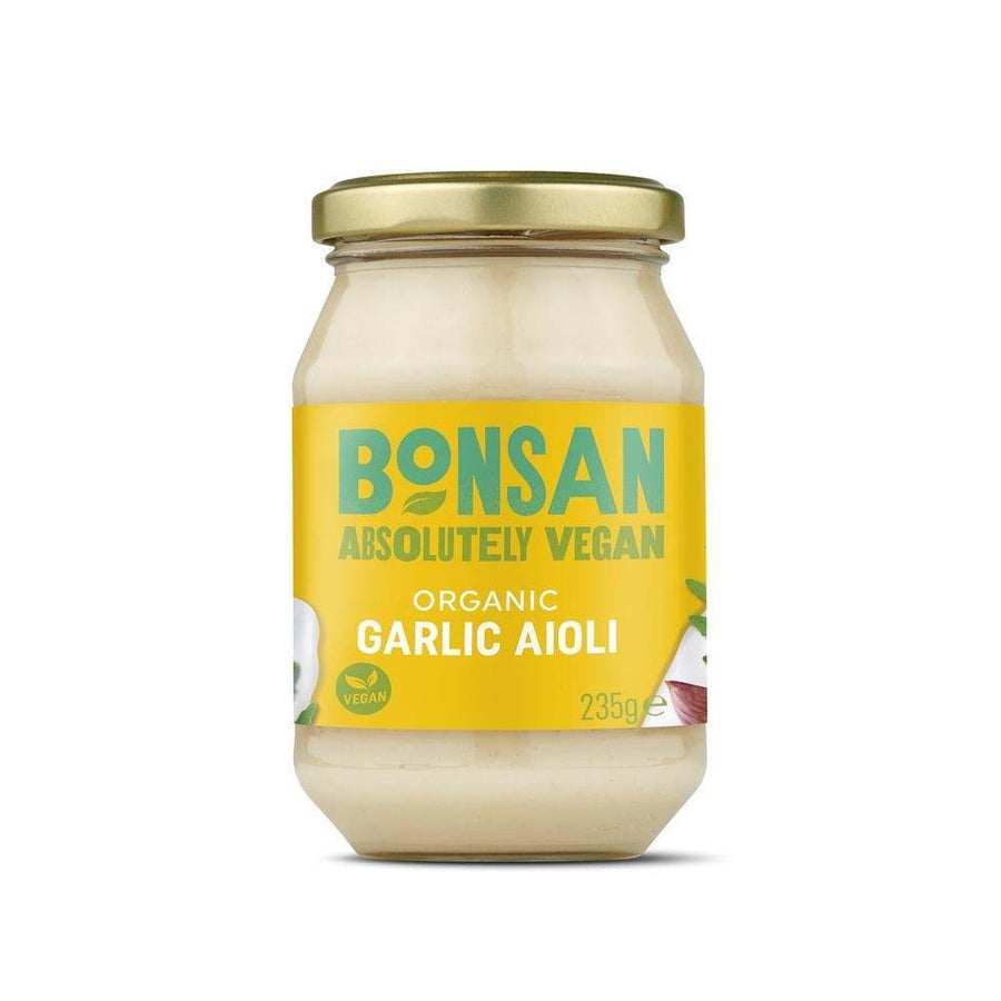 Bonsan Absolutely Vegan Organic Garlic Aioli 235g