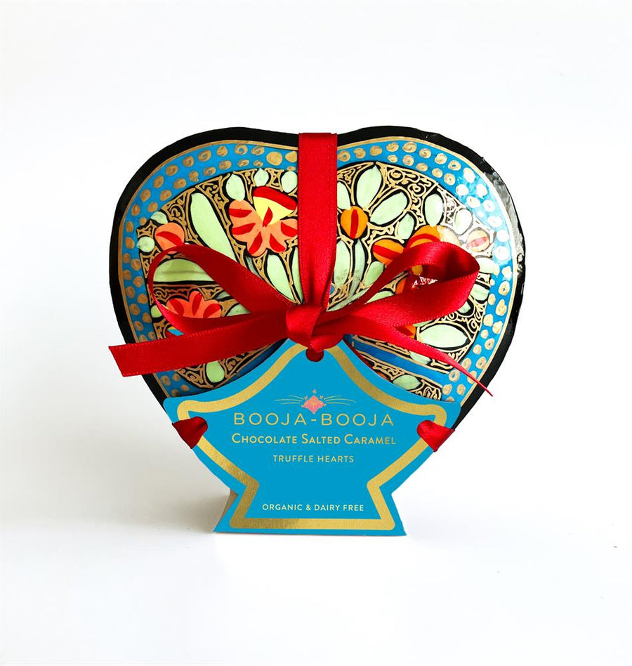 Chocolate Salted Caramel Heart-shaped Box 115g