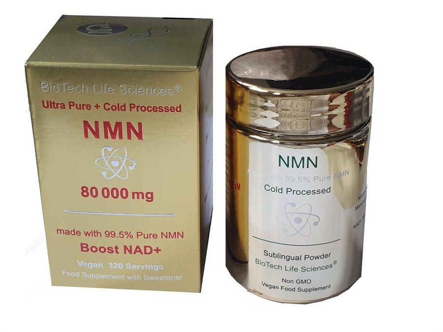 NMN 80 grams Anti-Ageing NAD+ Precursor Ultra Pure >99.5% +Citrus