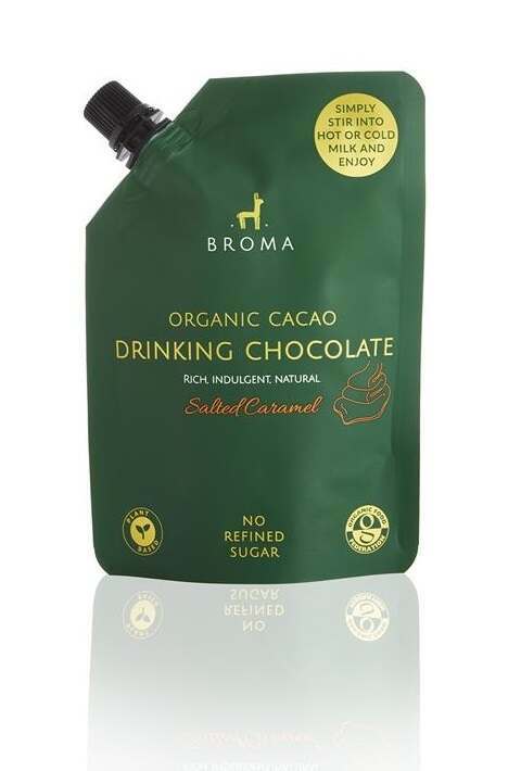 Broma Raw Cacao Chocolate Sauce with Salted Caramel 250ml