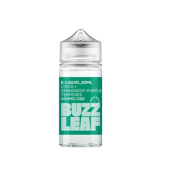 Buzz Leaf Lykos + Grandaddy Purple Terpenes CBD E-liquid 30ml
