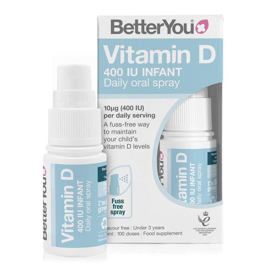 BetterYou DLux Infant Daily Vitamin D Oral Spray 15ml