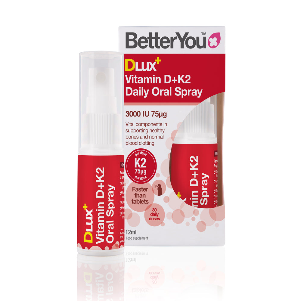 BetterYou Dlux+ Vitamin D+K2 Oral Spray 12ml