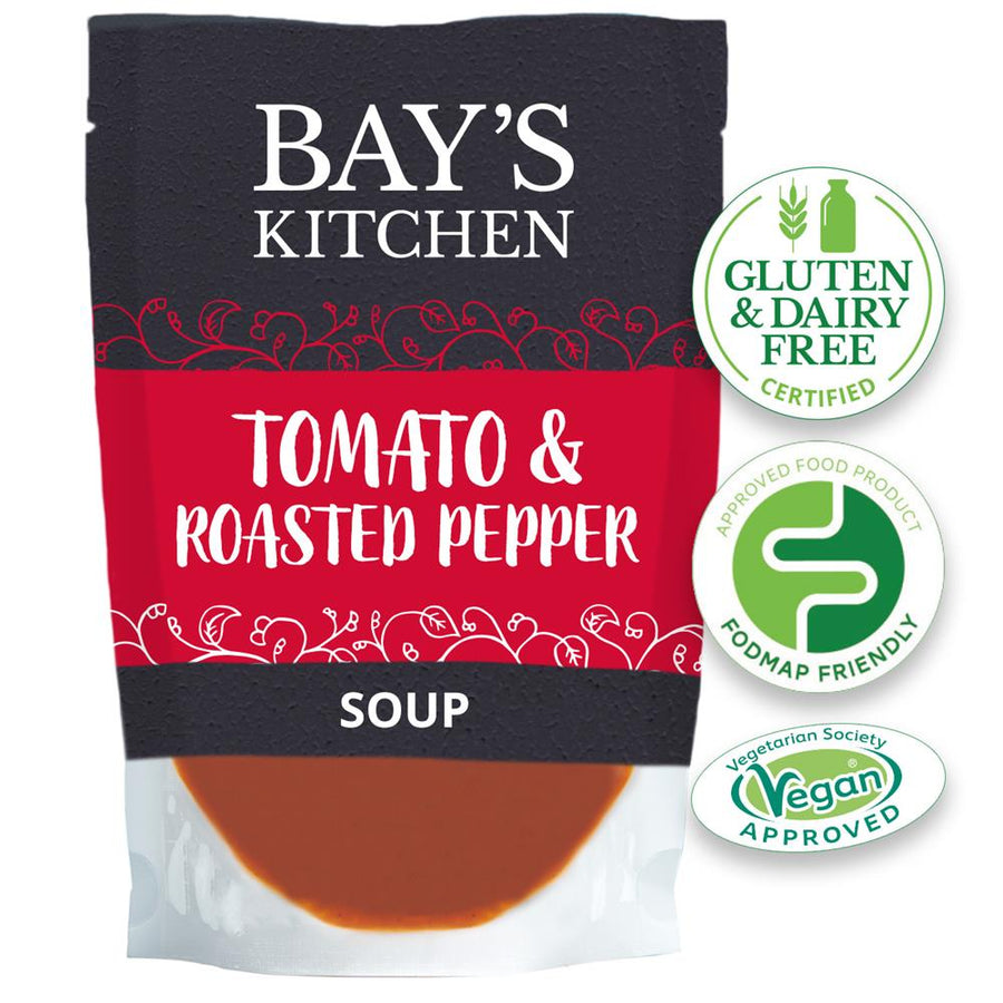 Bays Kitchen Low FODMAP Tomato & Roasted Pepper Soup 300g - Pack of 2
