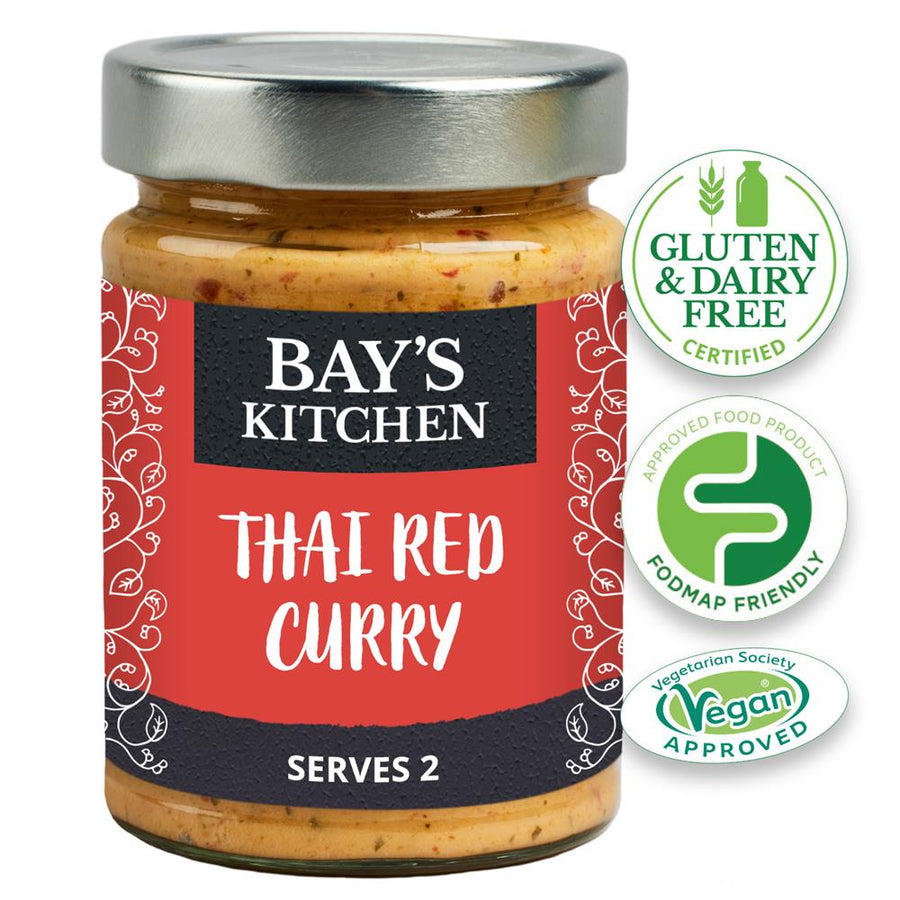 Bays Kitchen Low FODMAP  Thai Red Curry Stir-in Sauce 260g - Pack of 2