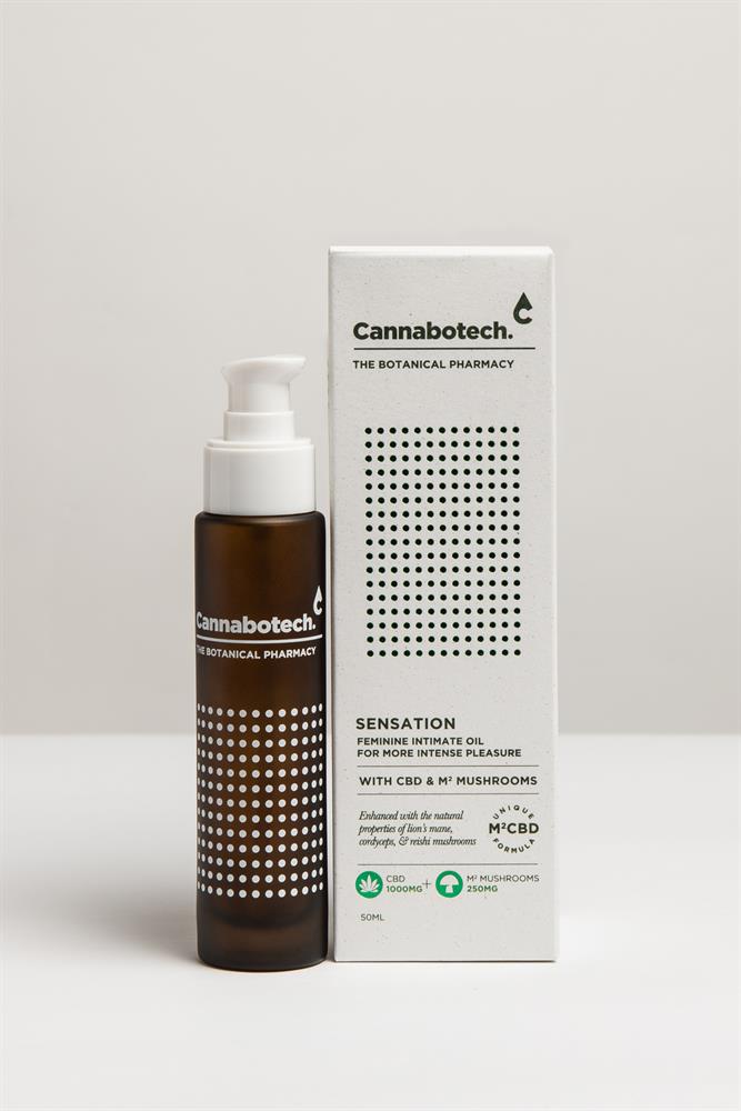 Cannabotech Sensation Mushroom & CBD Feminine Intimate Oil 50ml