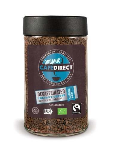 Cafedirect Organic Instant Decaf Coffee 100g