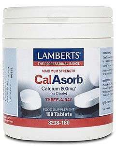 Lamberts CalAsorb 180 Tablets