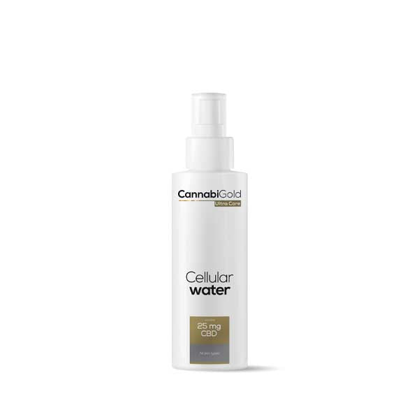 CannabiGold Ultra Care Cellular Water All Skin Types 125ml 25mg