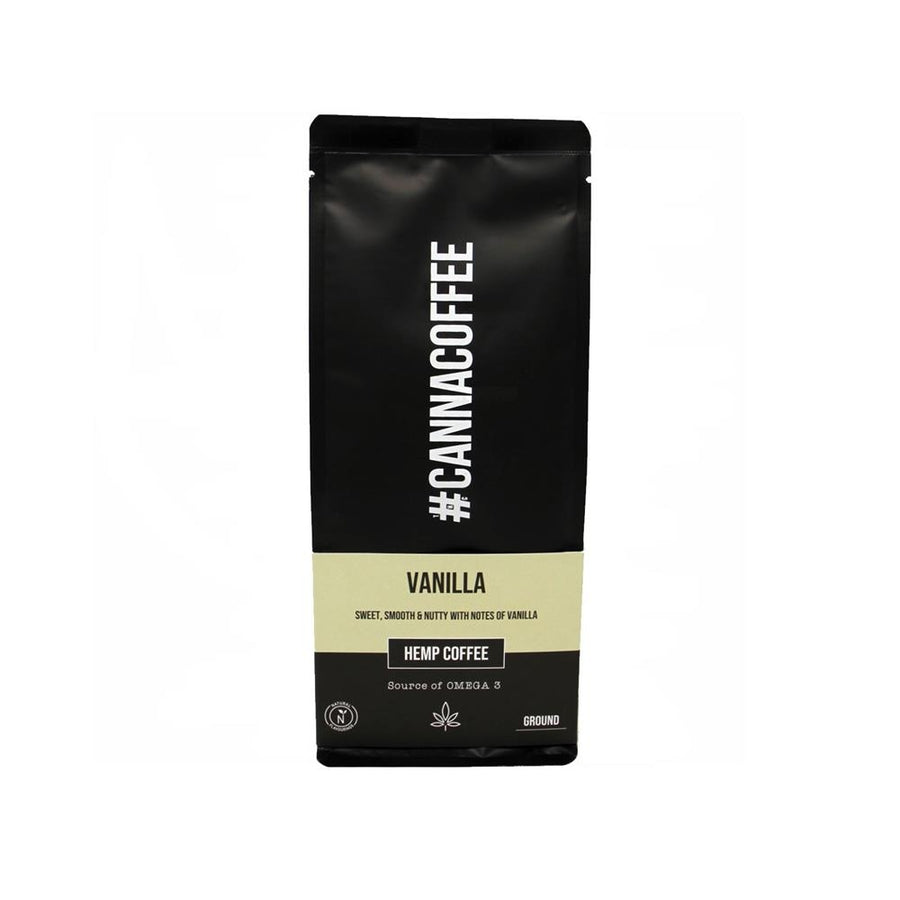 CANNACOFFEE Vegan Vanilla Hemp Ground Coffee 227g