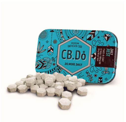 CB.DO Daily Rest 1800mg CBD Tablets - 60 Pieces