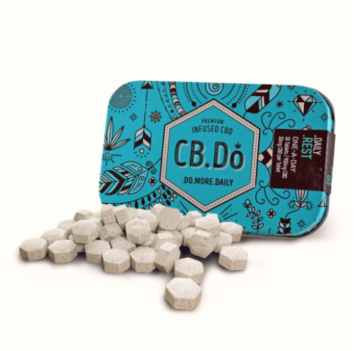 CB.DO Daily Rest 900mg CBD Tablets - 30 Pieces