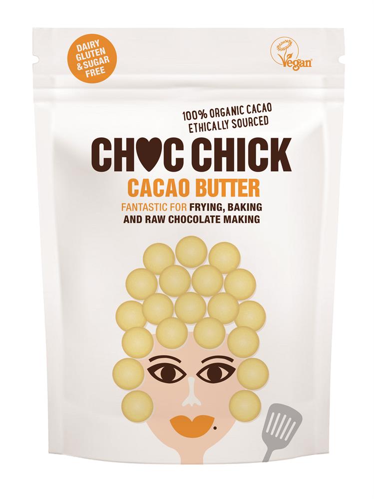 Choc Chick Organic Raw Cacao Butter 250g